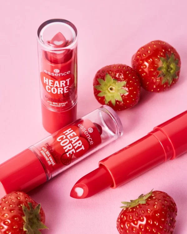 Essence HEART CORE Fruity Lip Balm 02 4