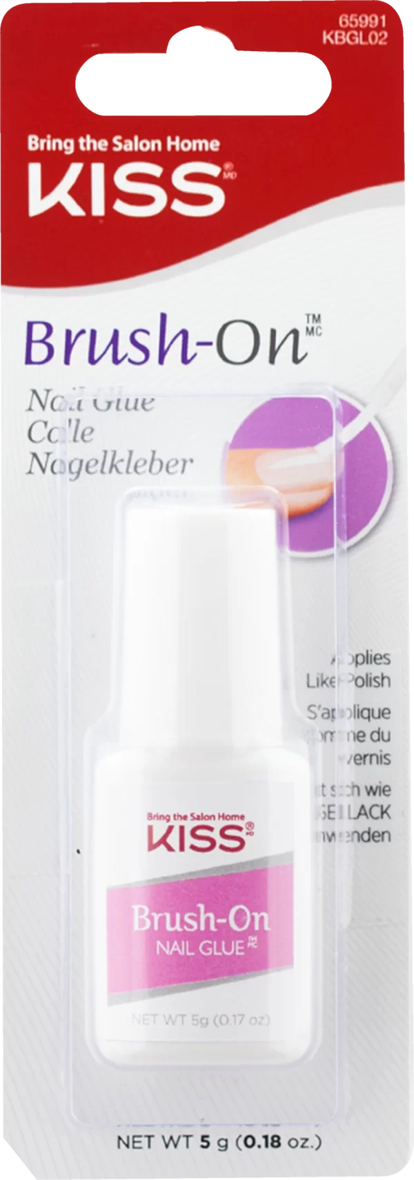 KISS Brush-On Nagelkleber 1