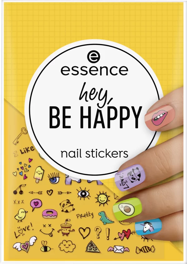 Essence Hey, BE HAPPY Nail Stickers 1