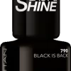 Manhattan Last & Shine Nail Polish 790 Black Is Back 8