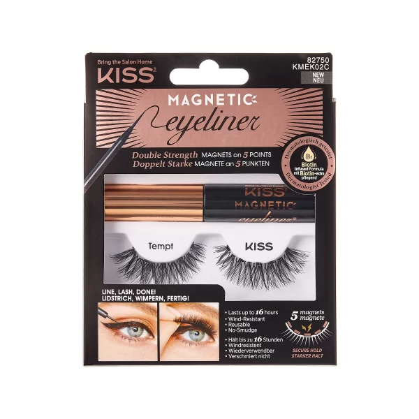 KISS Magnetic Eyeliner Starterset 1