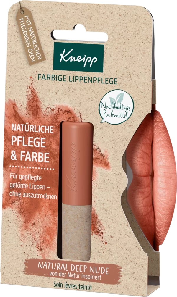 Kneipp Farbige Lippenpflege Natural Deep Nude 1