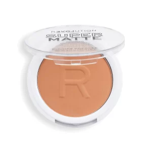 Revolution Makeup Revolution Super Matte Pressed Powder Warm, Beige 7