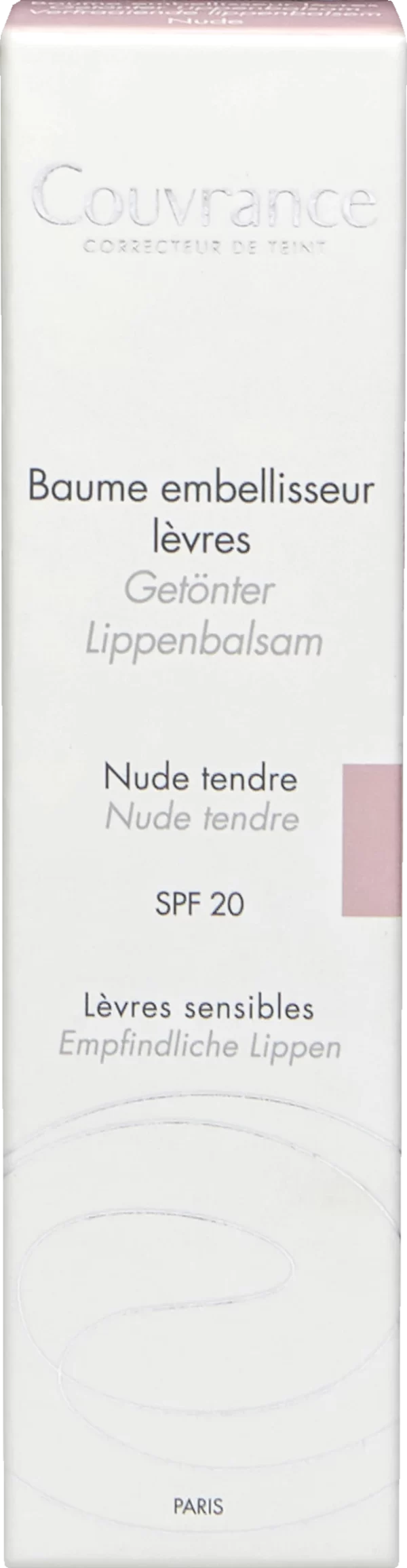 Avène Couvrance Getönter Lippenbalsam Nude Tendre 1