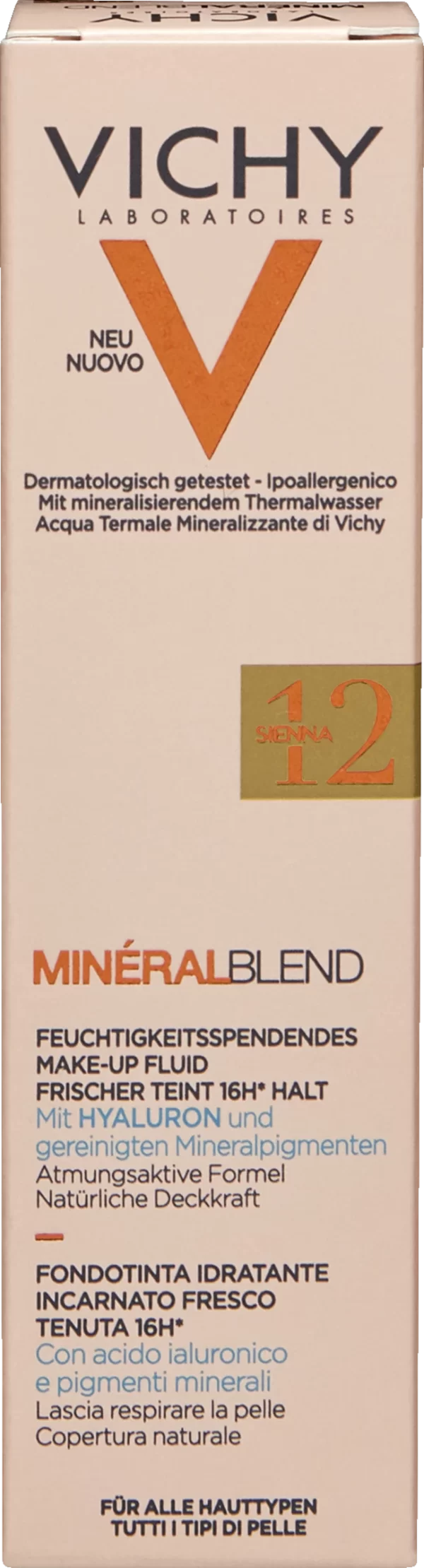 VICHY MINÉRALBLEND Feuchtigkeitsspendendes Make-up-Fluid 12 Sienna 1