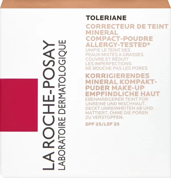 LA ROCHE-POSAY TOLERIANE Korrigierendes Mineral Kompakt-Puder Make-up 15 Golden 1