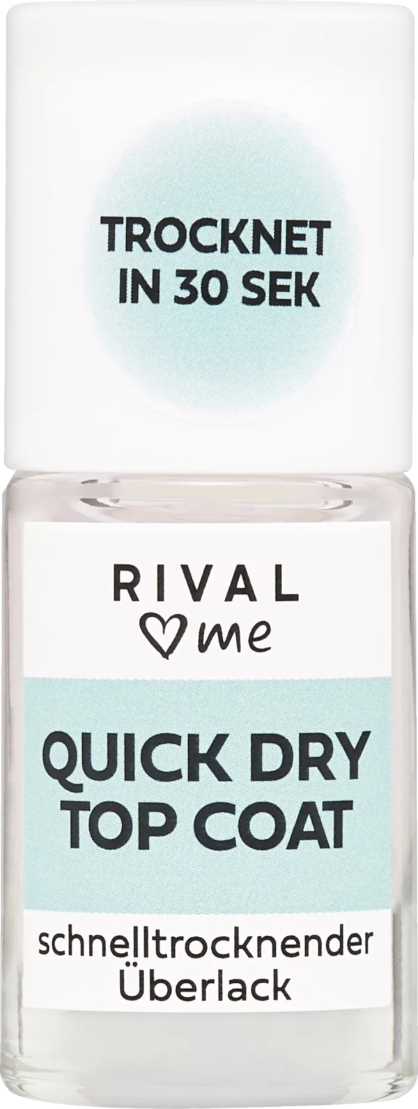 RIVAL Loves Me Care Quick Dry Top Coat Neu 1