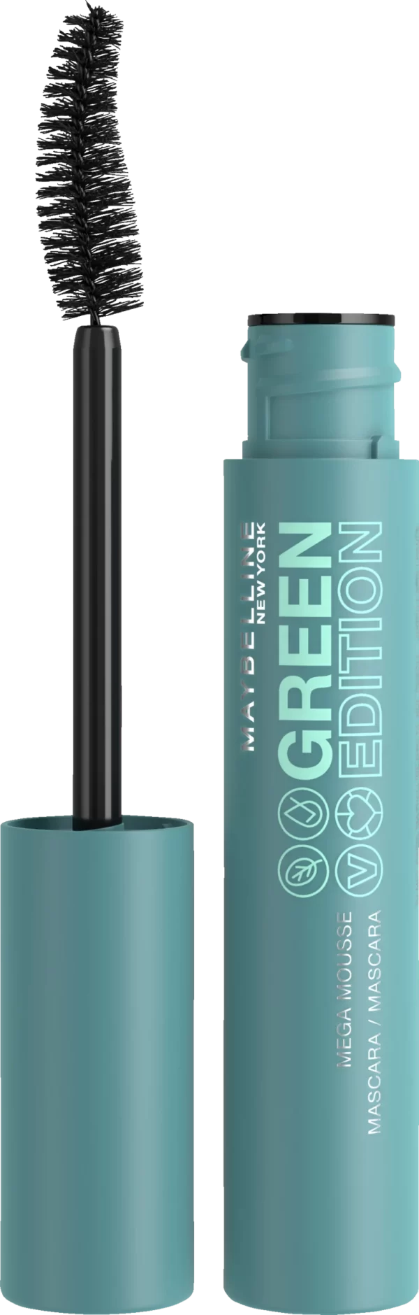 Maybelline New York GREEN EDITION Mascara BLACKEST BLACK 3