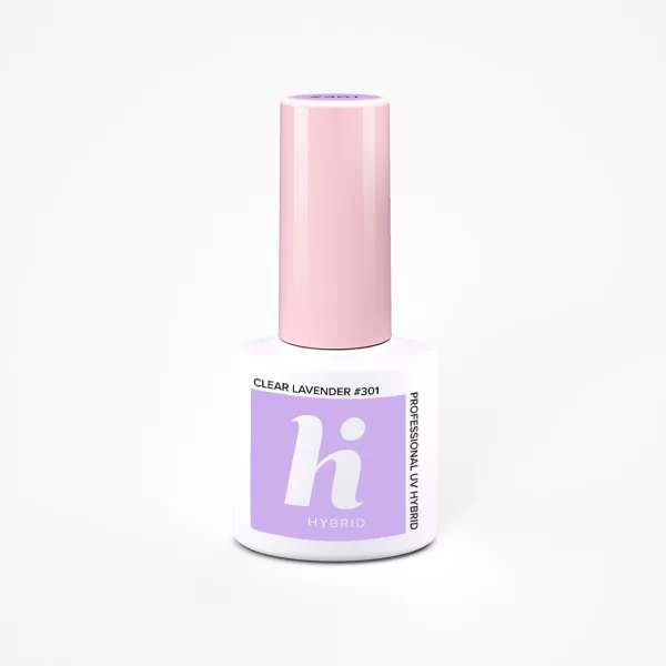 #301 Hi Hybrid Sport UV Nagellack Clear Lavender 1