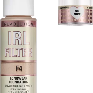 Revolution Makeup Revolution IRL Filter Longwear Foundation F4 8