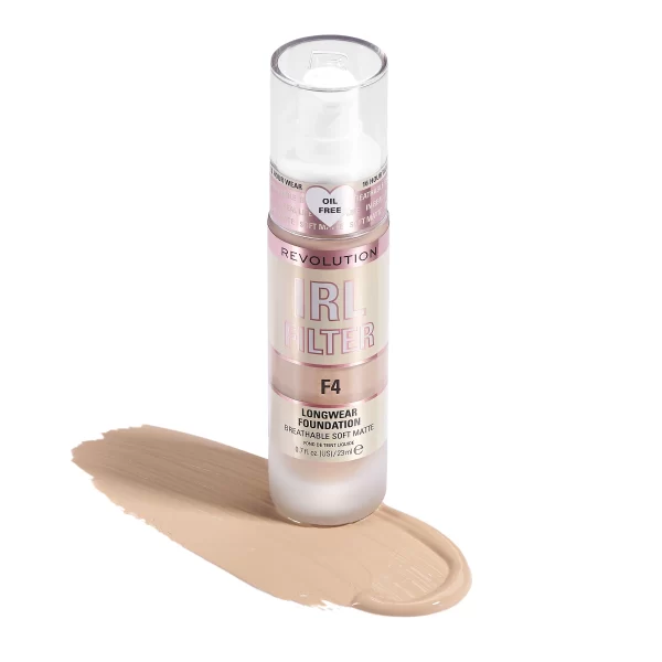 Revolution Makeup Revolution IRL Filter Longwear Foundation F4 4