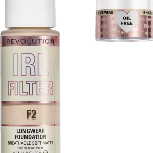 Revolution Makeup Revolution RL Filter Longwear Foundation F2 8