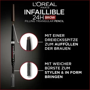 L’Oréal Paris Infaillible 24H Brow Filling Triangular Pencil 1.0 Ebony 14