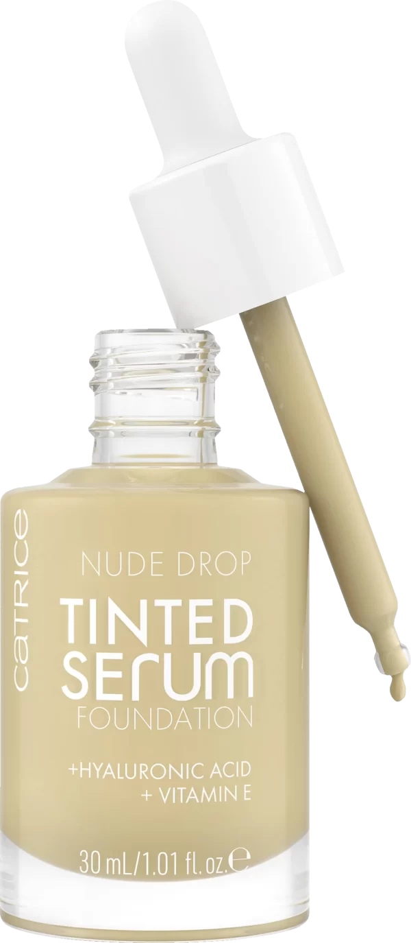 Catrice Nude Drop Tinted Serum Foundation 020W 3