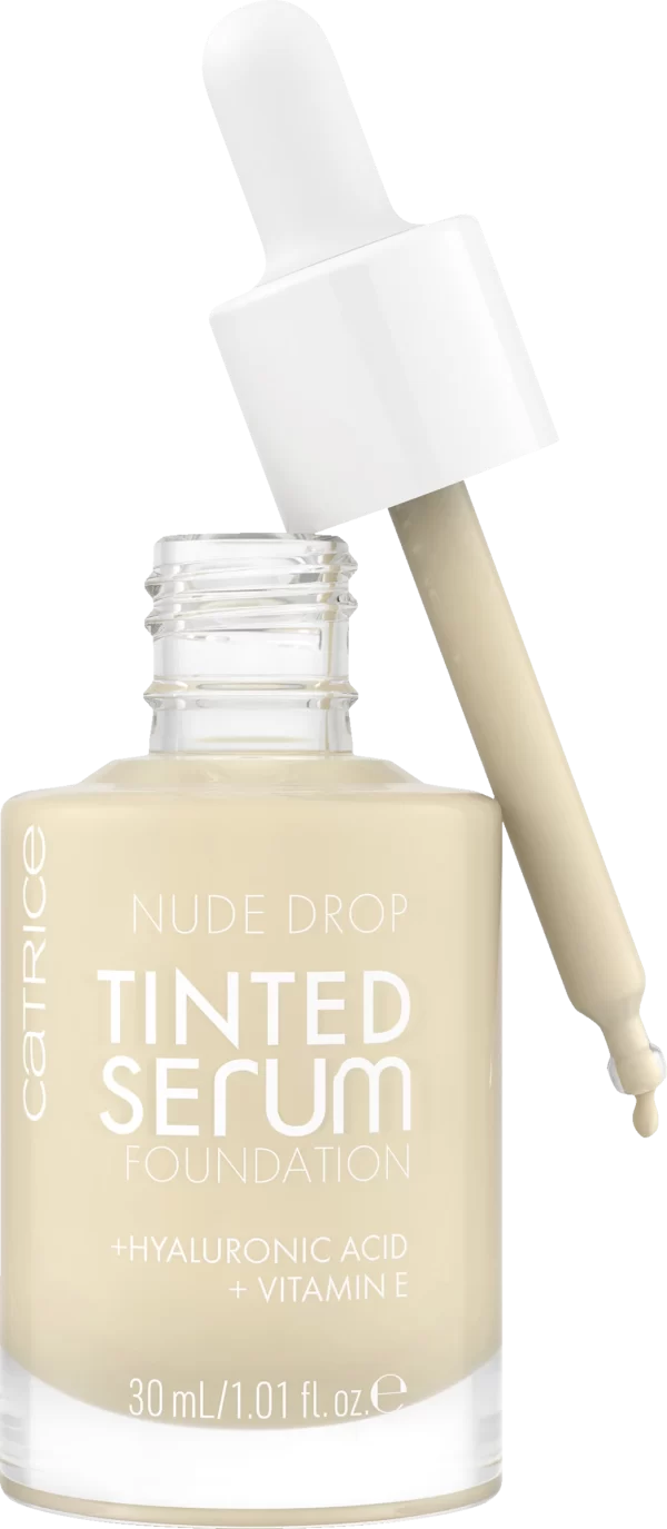 Catrice Nude Drop Tinted Serum Foundation 001N 3