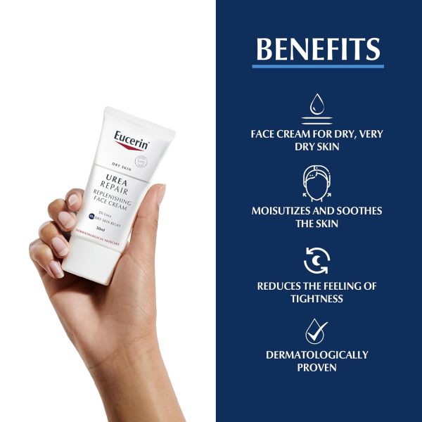 Eucerin Dry Skin Face Cream 50ml 3