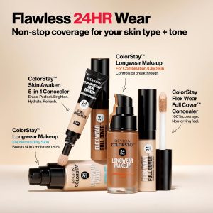 Revlon Colorstay 24hrs make-up SPF 20 (330 Natural Tan für trockene bis gemischte Haut) 30 ml 37