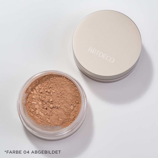 ARTDECO Mineral Powder Foundation - Schützendes, loses Puder in kompakter Form für ein ebenmäßiges, zart mattiertes Finish - 1 x 15 g 5