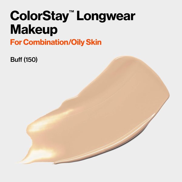 Revlon ColorStay Makeup Foundation für Mischhaut und ölige Haut SPF15#150 Buff 30ml (1er Pack) 2