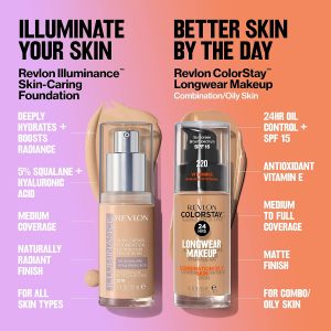 Revlon ColorStay Makeup Foundation für Mischhaut und ölige Haut SPF15#150 Buff 30ml (1er Pack) 29