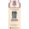 Maybelline Foundation, Dream Radiant Liquid Hydrating Foundation mit Hyaluronsäure und Kollagen - Leichte, mittlere Abdeckung Bis zu 12 Stunden Flüssigkeitszufuhr - 04 Leichtes Porzellan 4