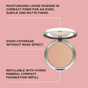 ARTDECO Hydra Mineral Compact Foundation - Feuchtigkeitsspendendes loses Puder in kompakter Form - 1 x 10 g 10