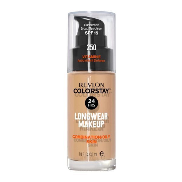 Revlon ColorStay Longwear Makeup for Combination/Oily Skin, SPF 15, 250 Fresh Beige, 30ml 2