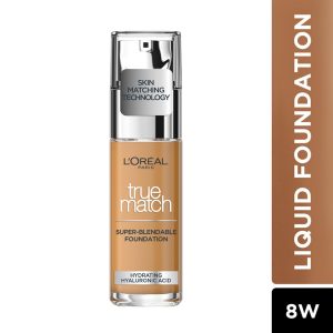 L'Oréal Paris Foundation Perfect Match, deckendes Make Up - perfekte Verschmelzung mit dem Hautton & 24h Feuchtigkeit 15