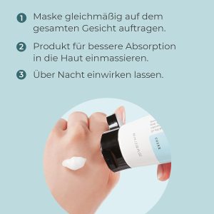 COSRX Gesichtsmaske Ultimate Nourishing Rice Overnight Spa Mask | Feuchtigkeitscreme mit 68% Reis-Extrakt und 2% Niacinamid | für alle Hauttypen | Vegan, tierversuchsfrei | Korean Skincare 15