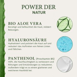 Aloe Vera Gel 100% Vegan - Das Beste der Aloe Vera Pflanze - Natürliche After Sun Pflege 200ml - Bei Sonnenbrand & als Feuchtigkeitscreme - Skincare - Naturkosmetik - Satin Naturel 24