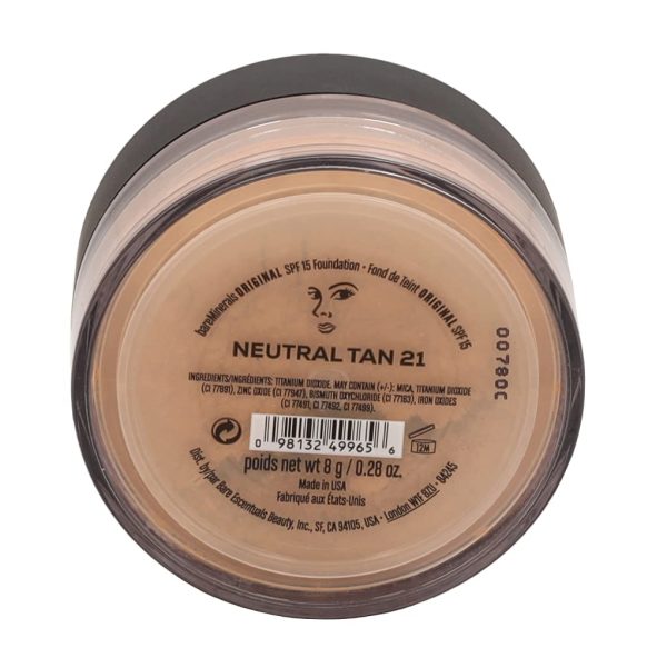 Bare Mínerals Original SPF 15 Foundation, Neutral Tan 21, 30 g 3