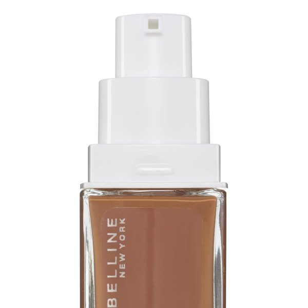 Maybelline New York Foundation, Superstay 24-Stunden-Foundation, leichtes Gefühl, wasser- und transferbeständig, 30 ml, Farbton: 70 Cocoa 2