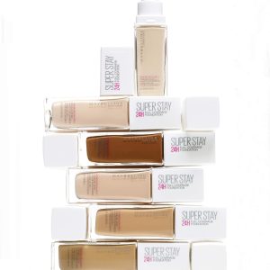 Maybelline New York Foundation, Superstay 24-Stunden-Foundation, leichtes Gefühl, wasser- und transferbeständig, 30 ml, Farbton: 70 Cocoa 13