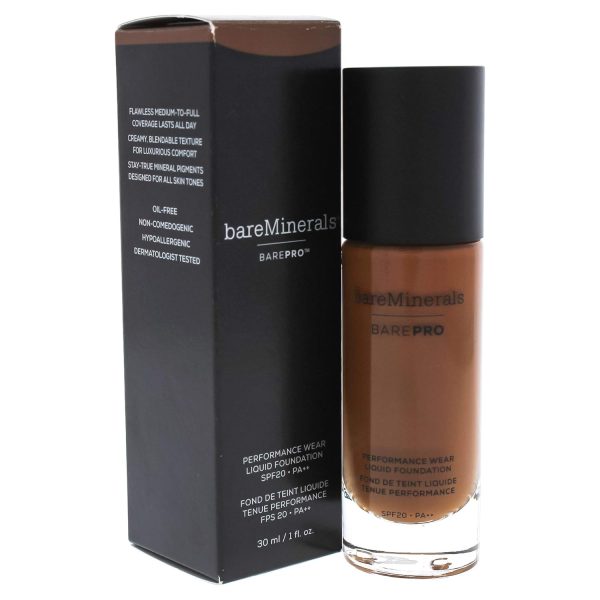 Bare Mínerals BAREPRO Performance Wear Liquid SPF 20 Foundation, Cocoa 30, 30 ml 1