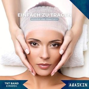 Einweg-TNT-Gummiband, Einweg-Stirnbänder für Kosmetikerinnen, Spas, Wellnesszentren, Menge 100-1000 Stück. (Menge 100 Stück.) 13