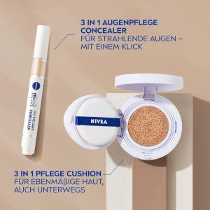 NIVEA 3in1 Anti-Age Pflege Kissen für natürliche Tönung und Feuchtigkeit, Für Mittlere Hauttypen, 15 ml 31