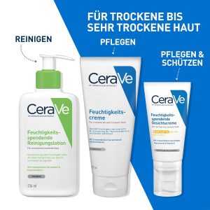 CeraVe Feuchtigkeitscreme für Körper und Gesicht, Creme für trockene bis sehr trockene Haut, Mit Hyaluron und 3 essenziellen Ceramiden, Auch bei Neurodermitis und für Allergiker, 177 ml 21