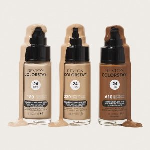 Revlon ColorStay Liquid Foundation Make-up für normale/trockene Haut, LSF 20, langanhaltend mit mittelvoller Deckkraft und natürlichem Finish, ölfrei, (500), 30 ml 17