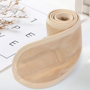 KinHwa Haarband Kosmetik Stirnband Frottee 3 Stück Haarband schminken Verstellbare Haarschutzband mit Klettverschluss Mikrofaser Haarbänder Kosmetik für Make Up, Sport, Yoga, Spa, Gesicht, Cream 18