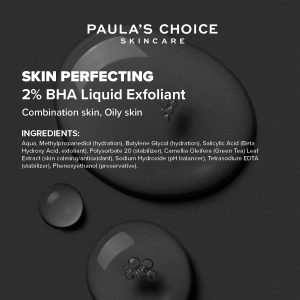 Paula's Choice SKIN PERFECTING 2% BHA Liquid Peeling - Gesichtspeeling mit Salicylsäure - Bekämpft Unreine Haut & Mitesser - Verkleinert Poren Sichtbar - Mischhaut, Fettige & Akne Haut - 30 ml 15