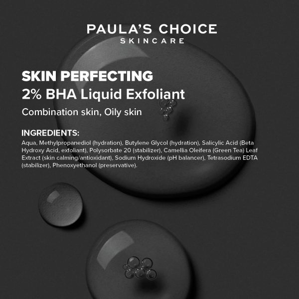 Paula's Choice SKIN PERFECTING 2% BHA Liquid Peeling - Gesichtspeeling mit Salicylsäure - Bekämpft Unreine Haut & Mitesser - Verkleinert Poren Sichtbar - Mischhaut, Fettige & Akne Haut - 30 ml 6