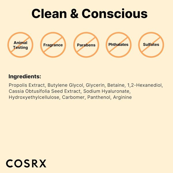 COSRX Propolis Ampoule, Glow Boosting Serum für das Gesicht mit 73,5% Propolis-Extrakt, feuchtigkeitsspendende Essenz für empfindliche Haut, Feine Linien, aufhellend, Korean Skincare, 30ml 6