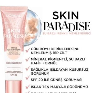 L'Oréal Paris Getönte Tagespflege mit leichter Deckkraft, Feuchtigkeitsspendende BB Cream, Skin Paradise, Nr. 02 Fair, 1 x 30 ml 12