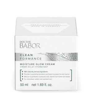 DOCTOR BABOR CLEANFORMANCE Gesichtscreme für trockene Haut, Feuchtigkeitscreme mit Vitamin E, Vegane Formel, Moisture Glow Cream, 1 x 50 ml 18