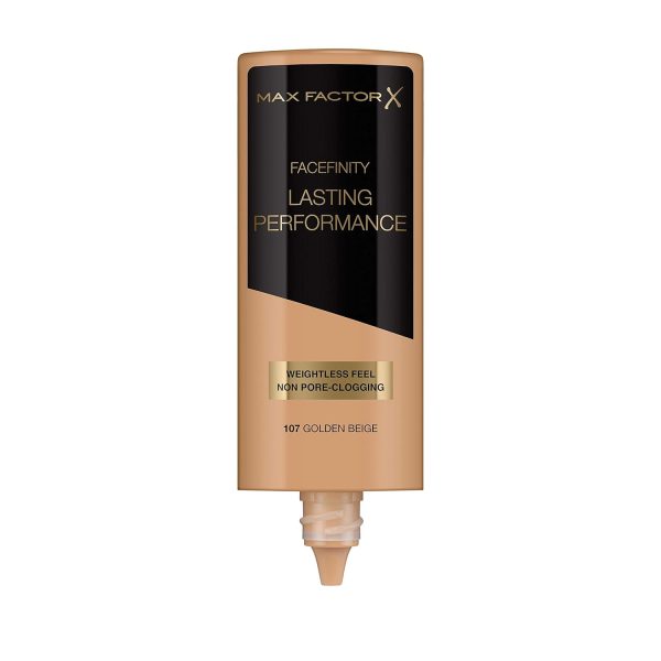 Max Factor Facefinity Lasting Performance Foundation 107 Golden Beige, 35 ml 1