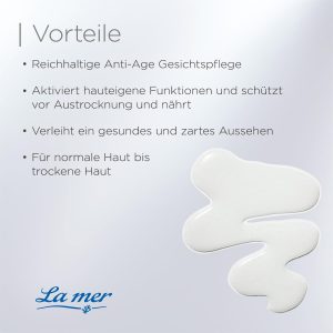 La mer Time Control Creme Reichhaltig - Reichhaltige Anti-Age Gesichtspflege für normale bis trockene Haut - Schützt vor Austrocknung - Aktiviert hauteigene Funktionen - 50 ml 10