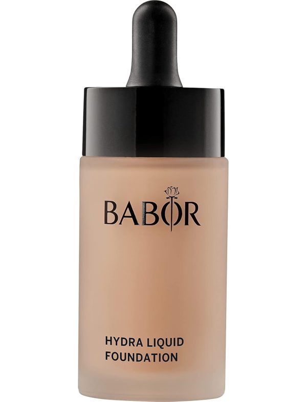 BABOR MAKE UP Hydra Liquid Foundation, Make-up für trockene Haut, Mit Hyaluronsäure, Mittel stark deckend, Langanhaltend, 1 x 30 ml 1