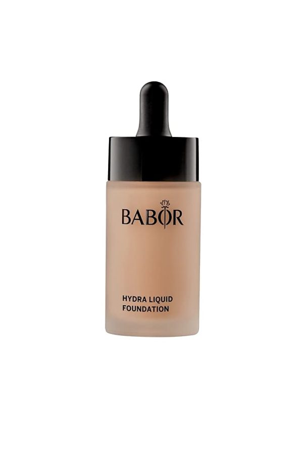 BABOR MAKE UP Hydra Liquid Foundation, Make-up für trockene Haut, Mit Hyaluronsäure, Mittel stark deckend, Langanhaltend, 1 x 30 ml 2