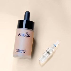 BABOR MAKE UP Hydra Liquid Foundation, Make-up für trockene Haut, Mit Hyaluronsäure, Mittel stark deckend, Langanhaltend, 1 x 30 ml 18