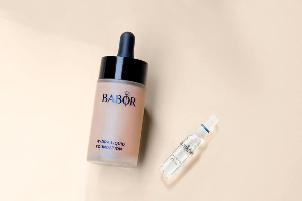 BABOR MAKE UP Hydra Liquid Foundation, Make-up für trockene Haut, Mit Hyaluronsäure, Mittel stark deckend, Langanhaltend, 1 x 30 ml 5